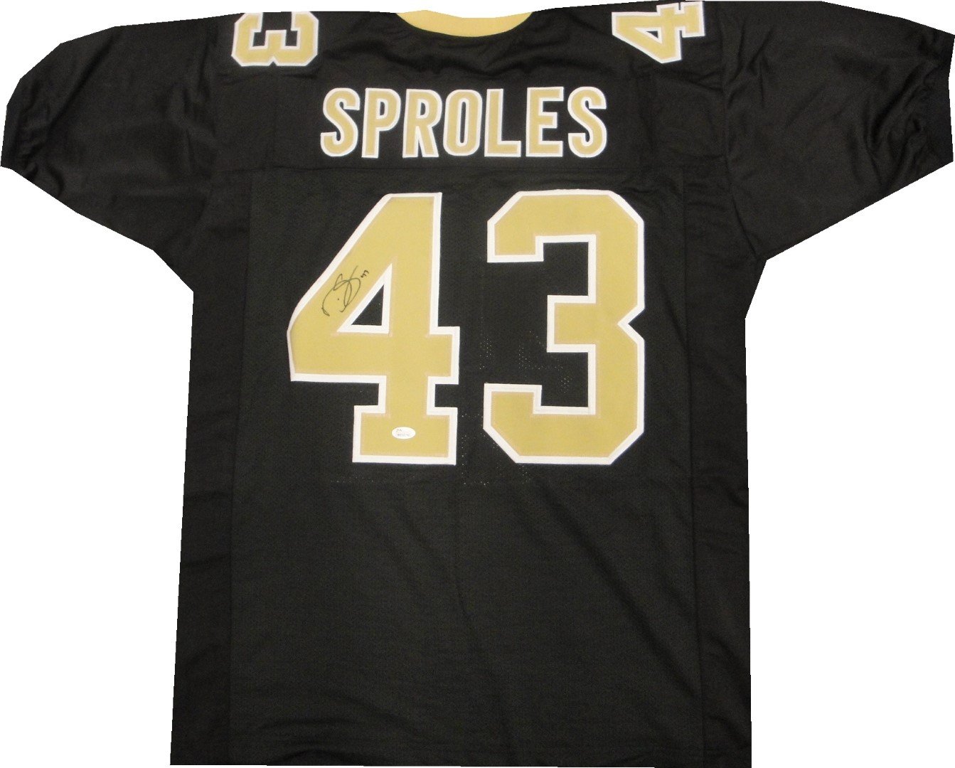 Darren Sproles Signed Autographed Jersey New Orleans Saints Black